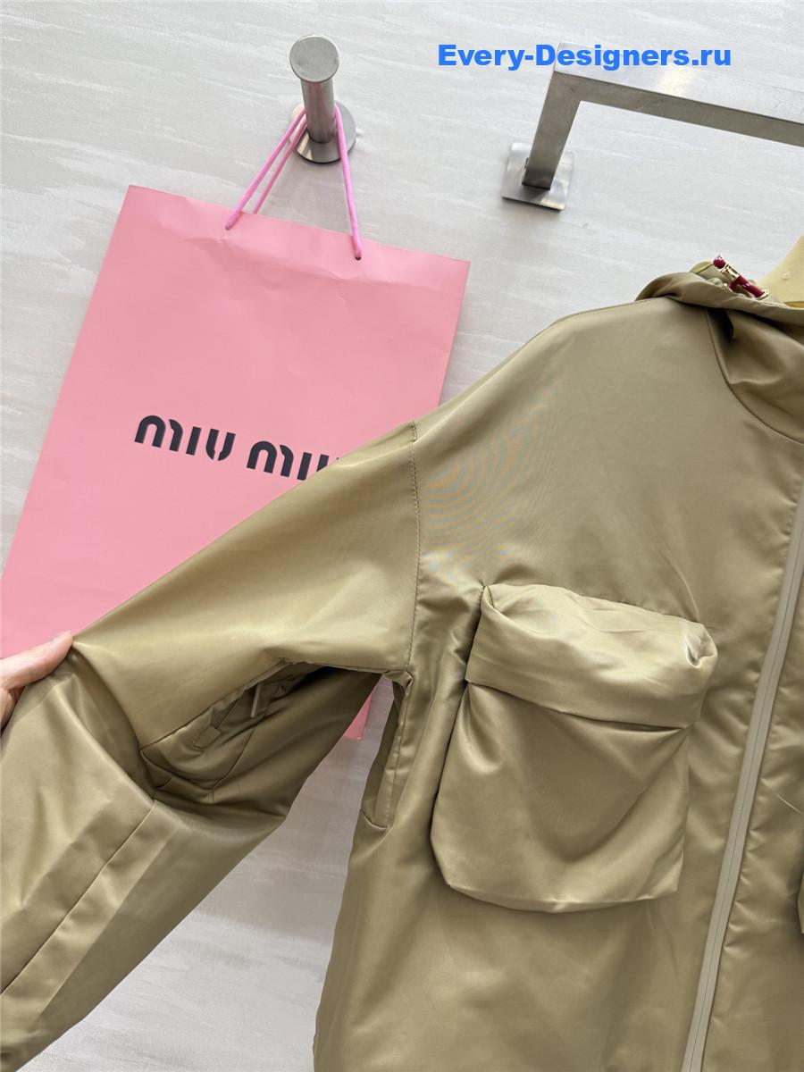 Miu Miu Technical Blouson Jacket