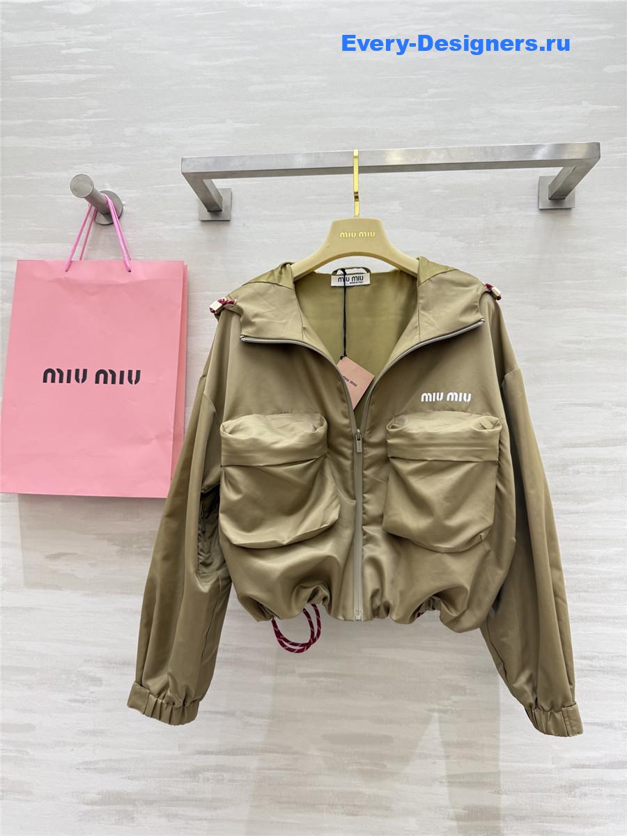 Miu Miu Technical Blouson Jacket