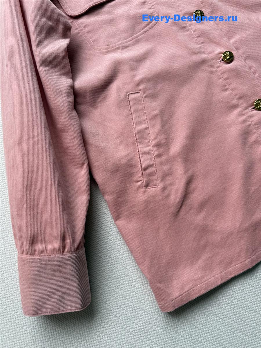 Ce1i*e pink corduroy jacket