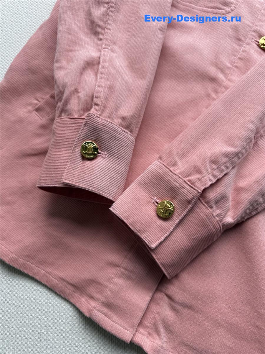 Ce1i*e pink corduroy jacket