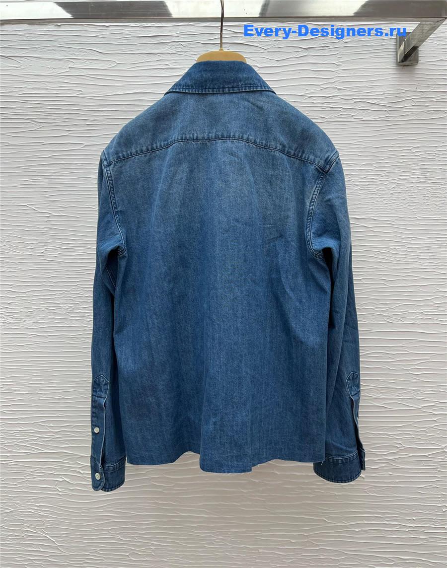 Miu Miu Women’s Chambray Denim Shirt