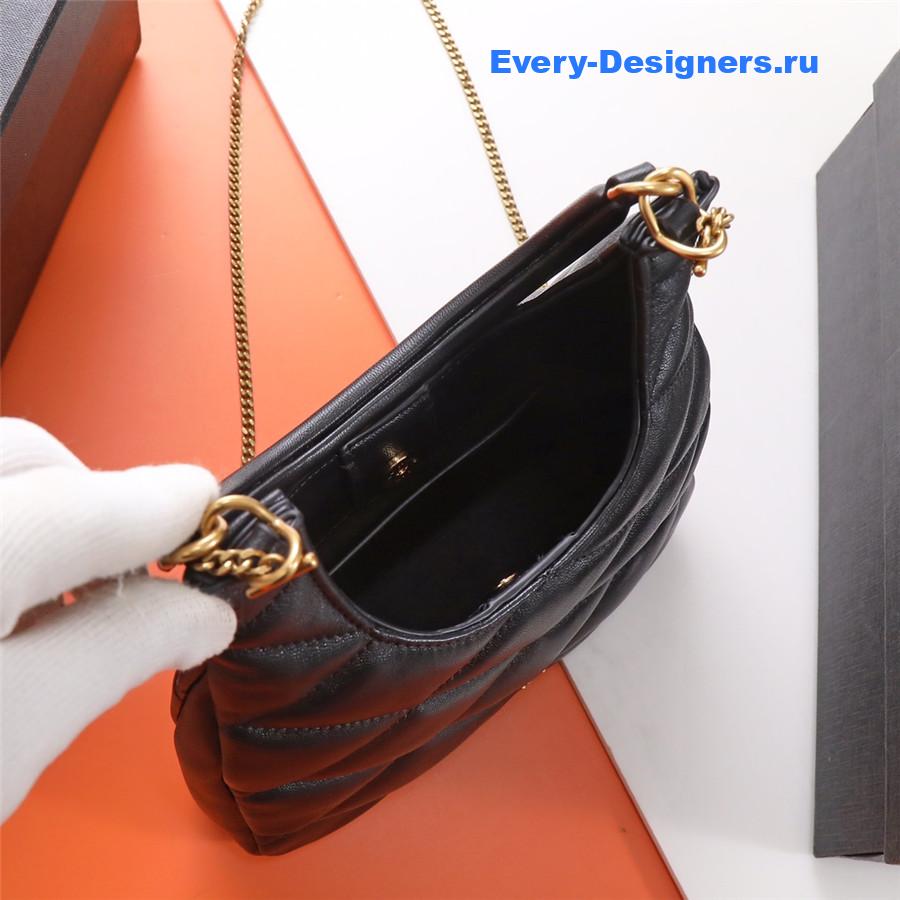 Sa1nt Lau*nt sade shoulder bag in black