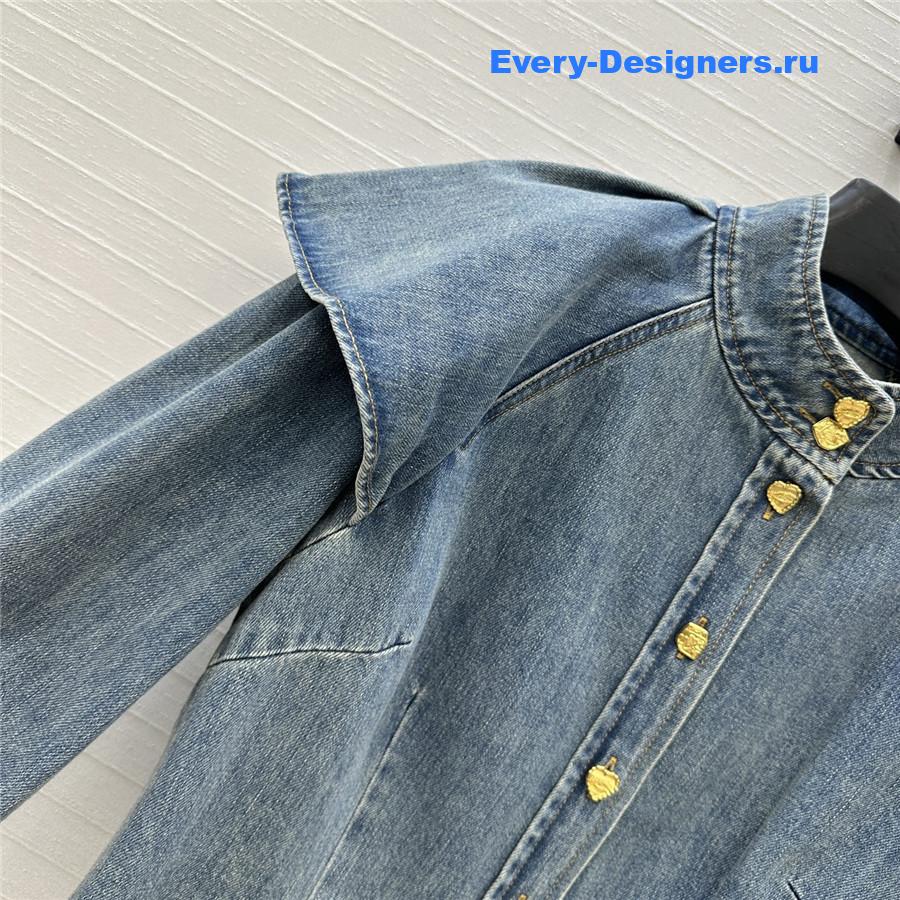 Zimm Blue Crush Denim Blouse