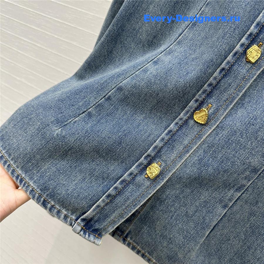 Zimm Blue Crush Denim Blouse