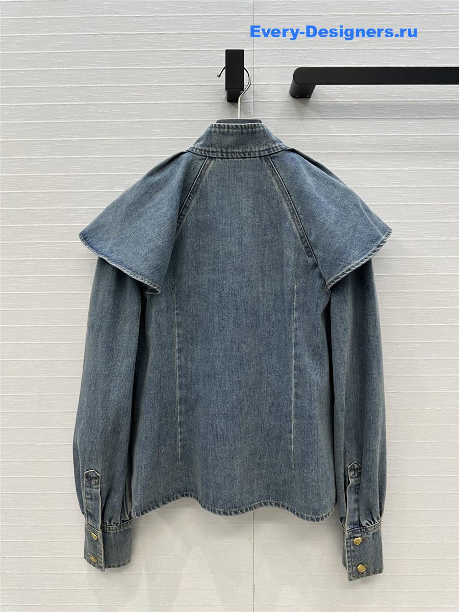 Zimm Blue Crush Denim Blouse