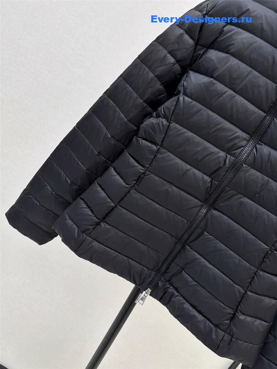 Moncler Black Abderos Short Down Jacket