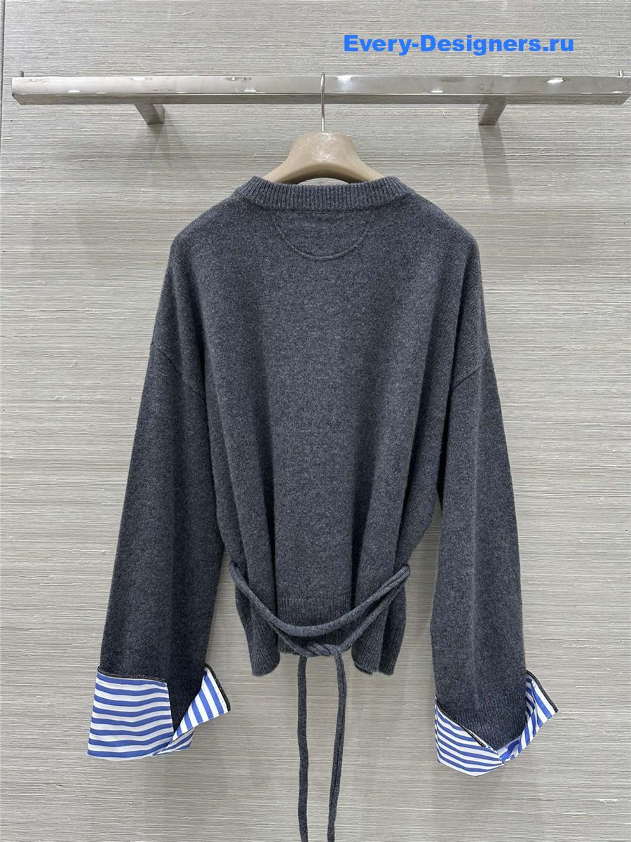 BC Grey Tie-Waist Cardigan