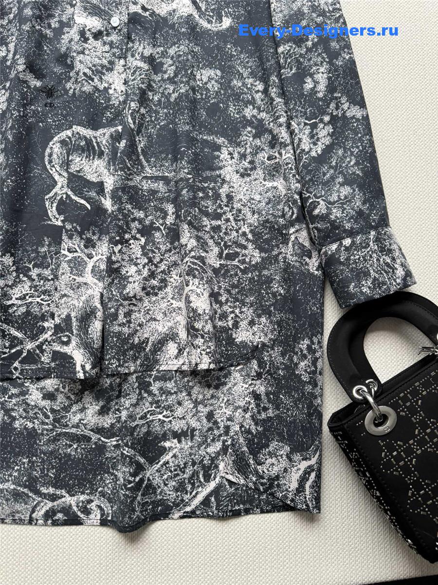 D10r animal jungle print shirt