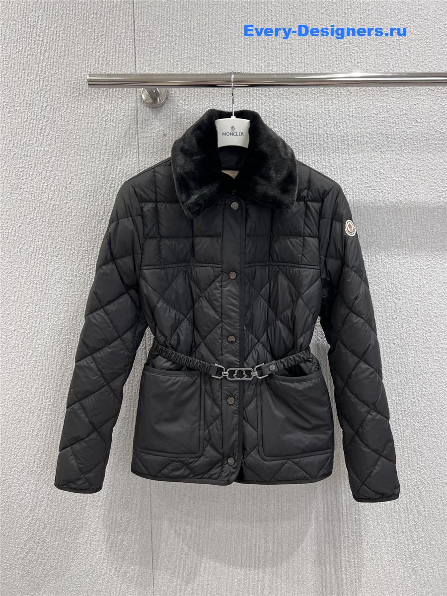 Moncler Black Cygne Down Jacket