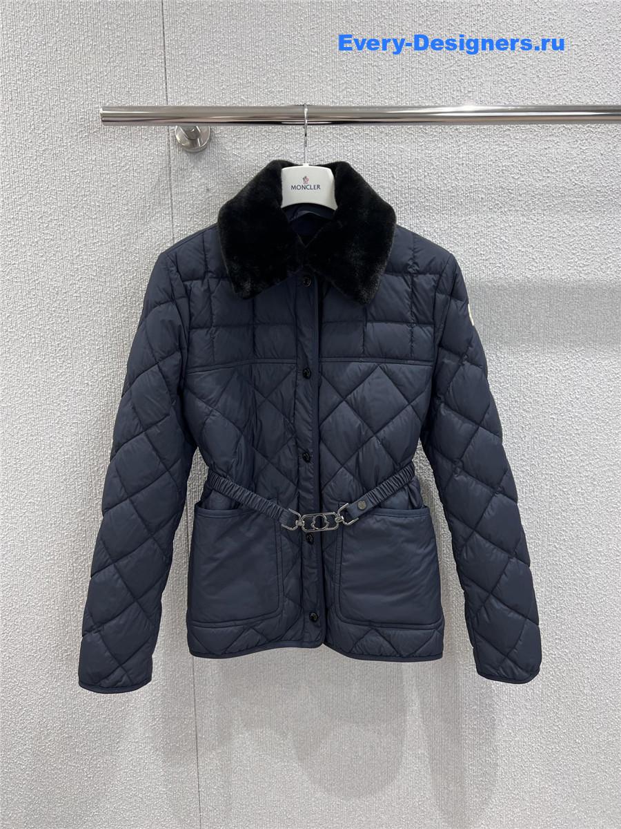 Moncler Dark blue Cygne Down Jacket