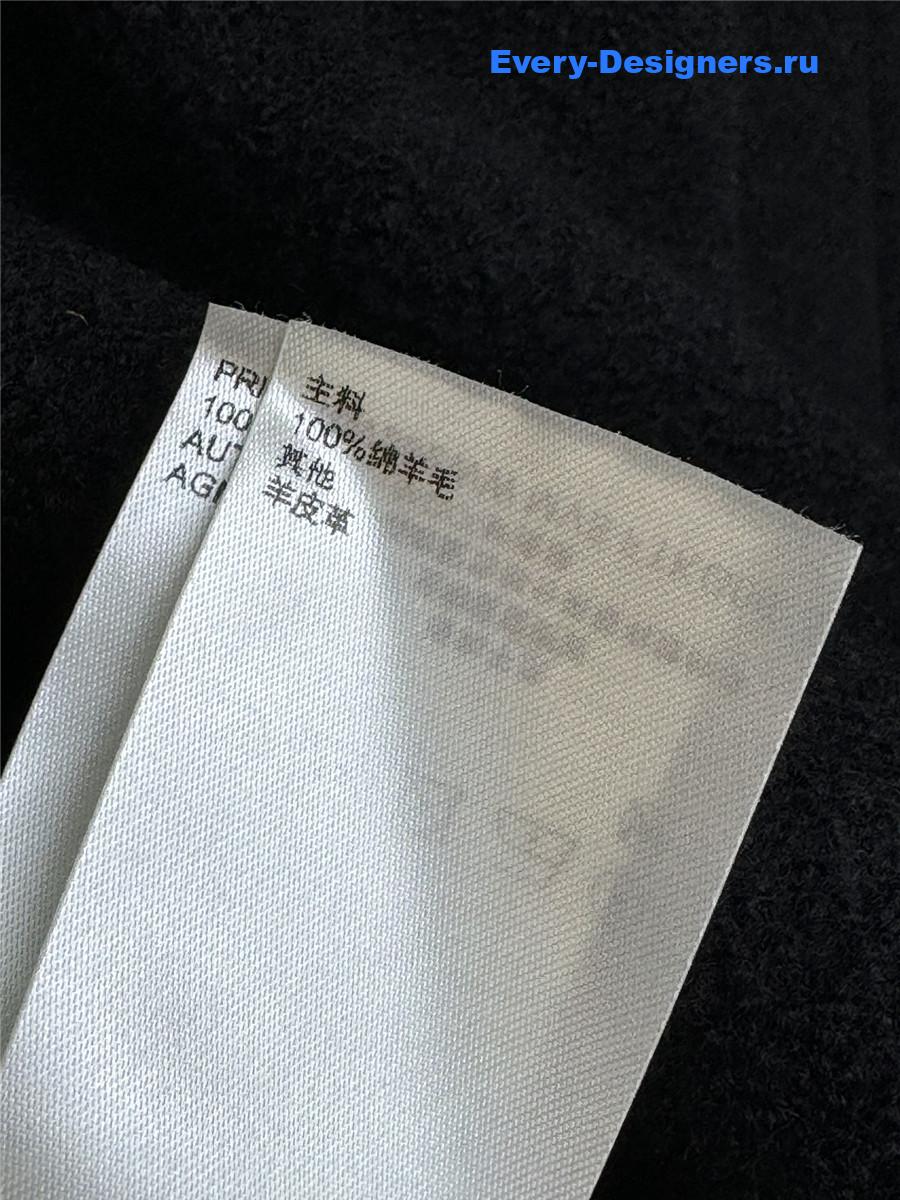 l0vis Vvtt0n black utility clip cardigan