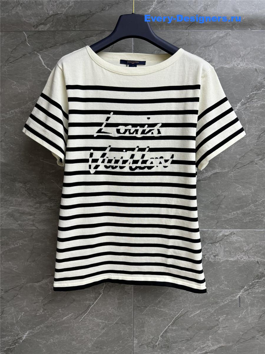 l0vis Vvtt0n signature stripes knit top