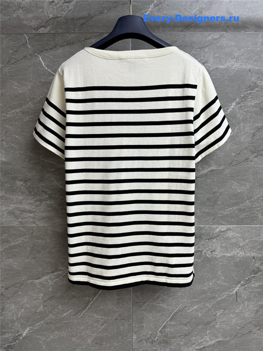 l0vis Vvtt0n signature stripes knit top