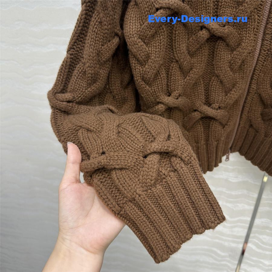 BC Alpaca Cashmere Zip-Up Cardigan