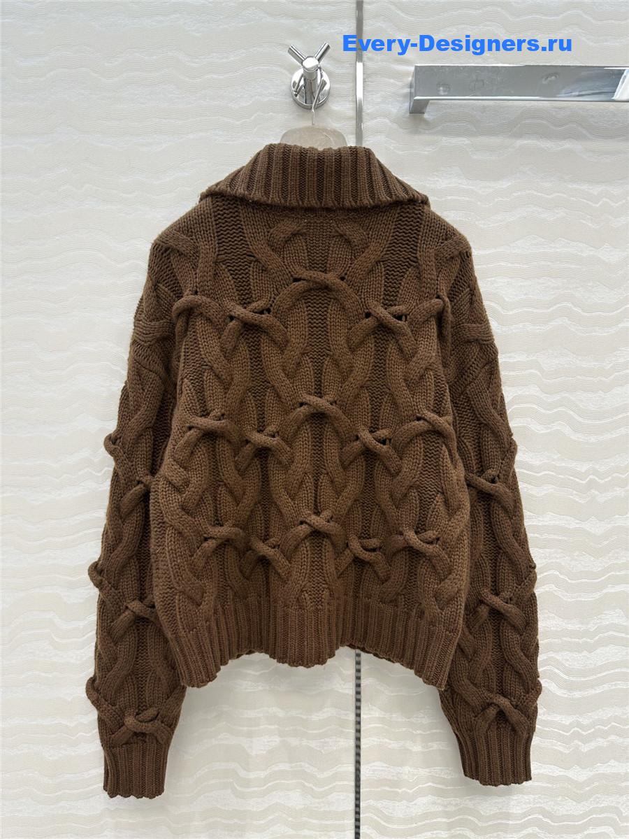 BC Alpaca Cashmere Zip-Up Cardigan