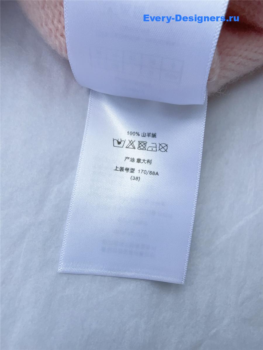 D10r button v neck pink cardigan