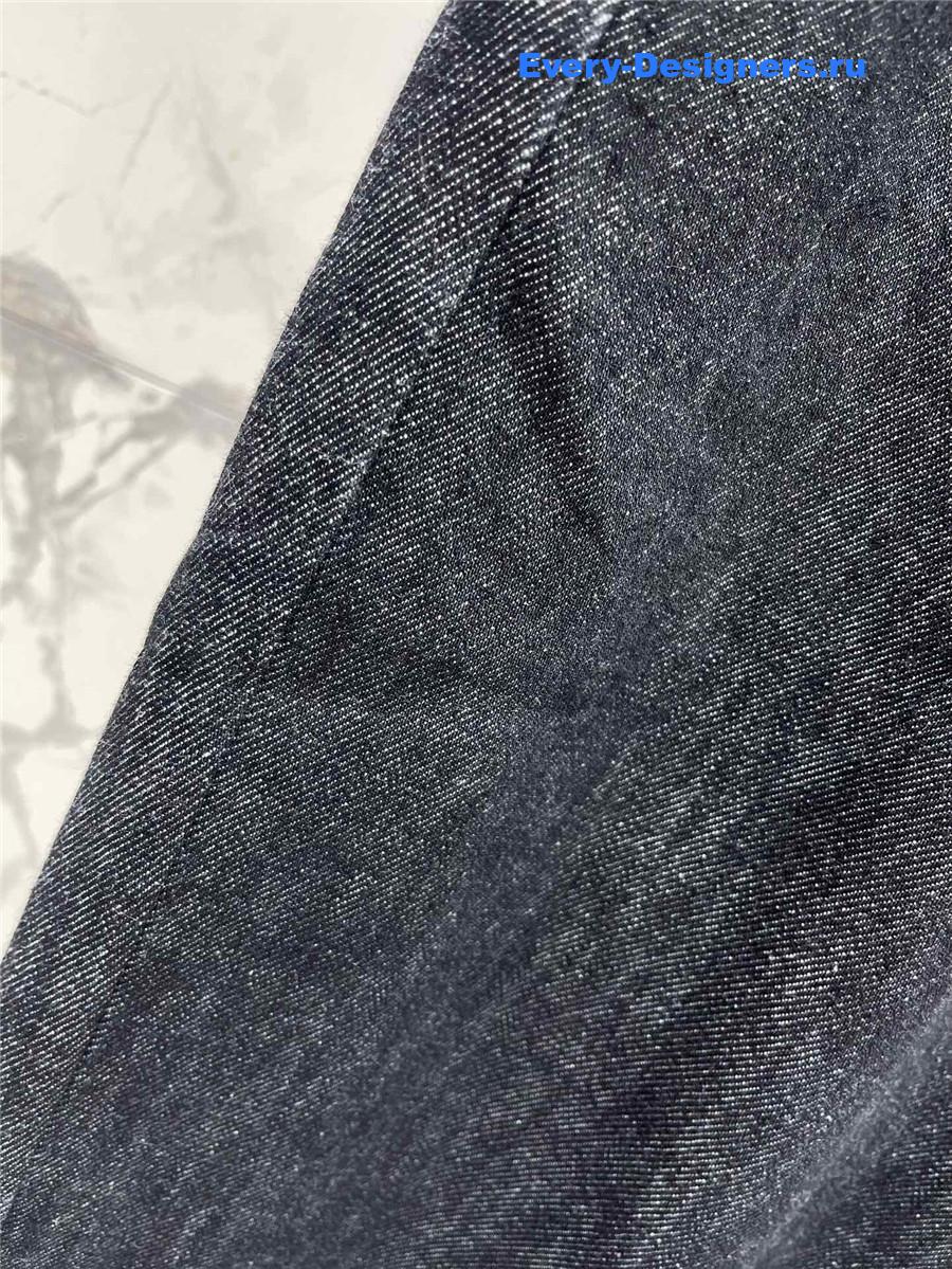 L0ew* blue wide-leg jeans