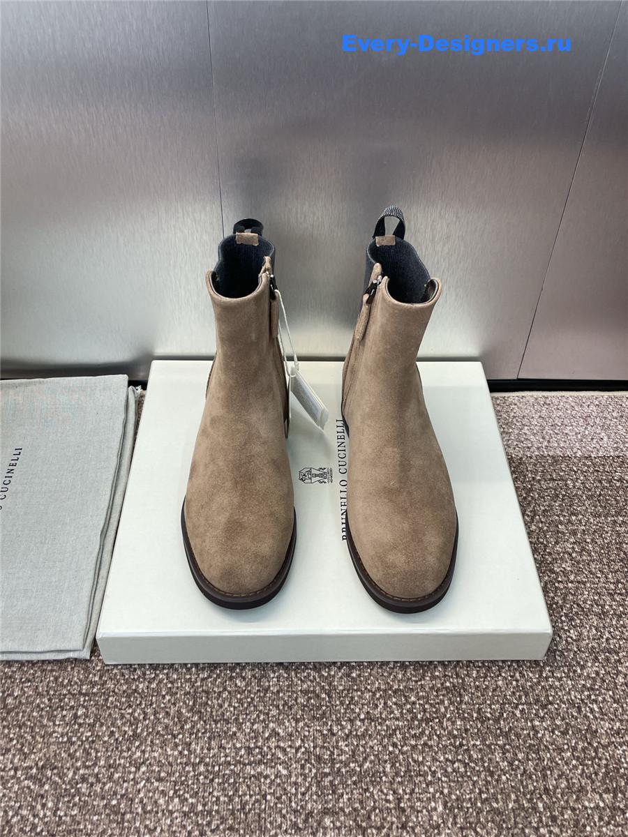 BC Brown Suede Monili Chelsea Boots