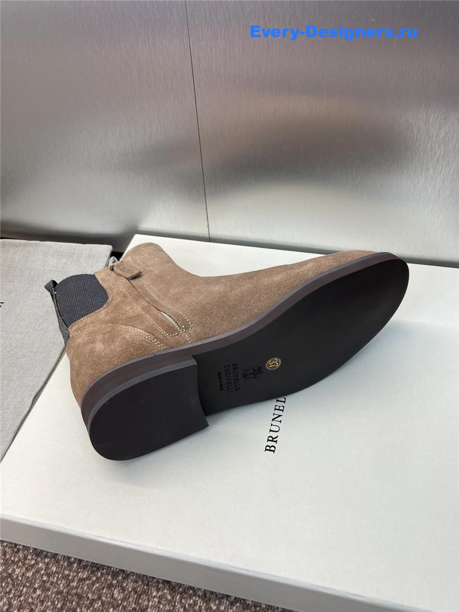 BC Brown Suede Monili Chelsea Boots