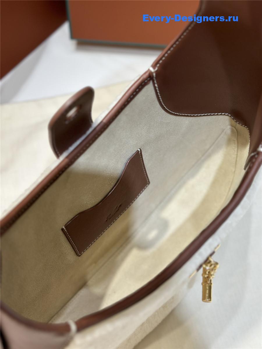 L0r0 P1ana bobbin large faux shearling shoulder bag in white