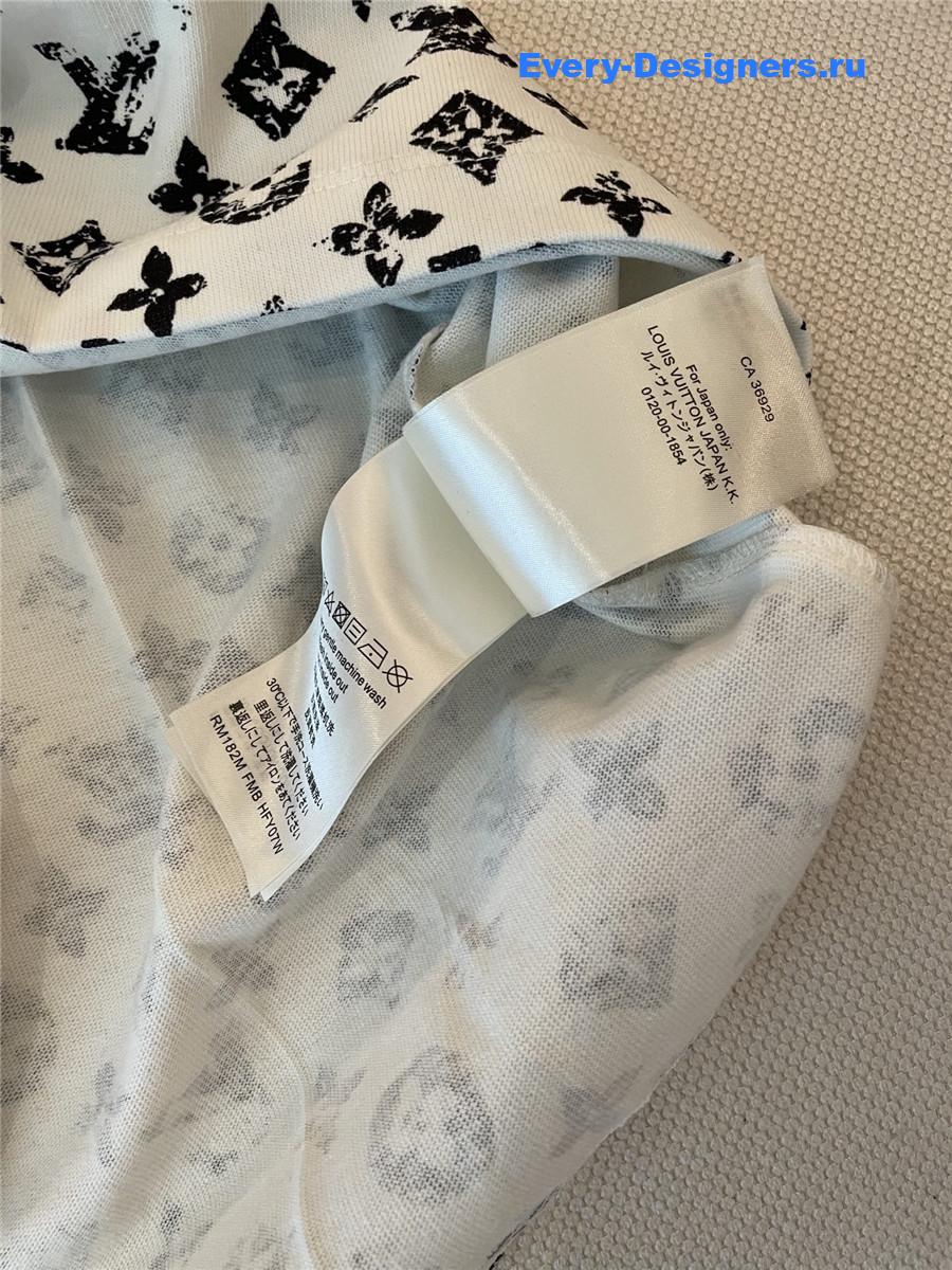 l0vis Vvtt0n lv monogram cotton crewneck