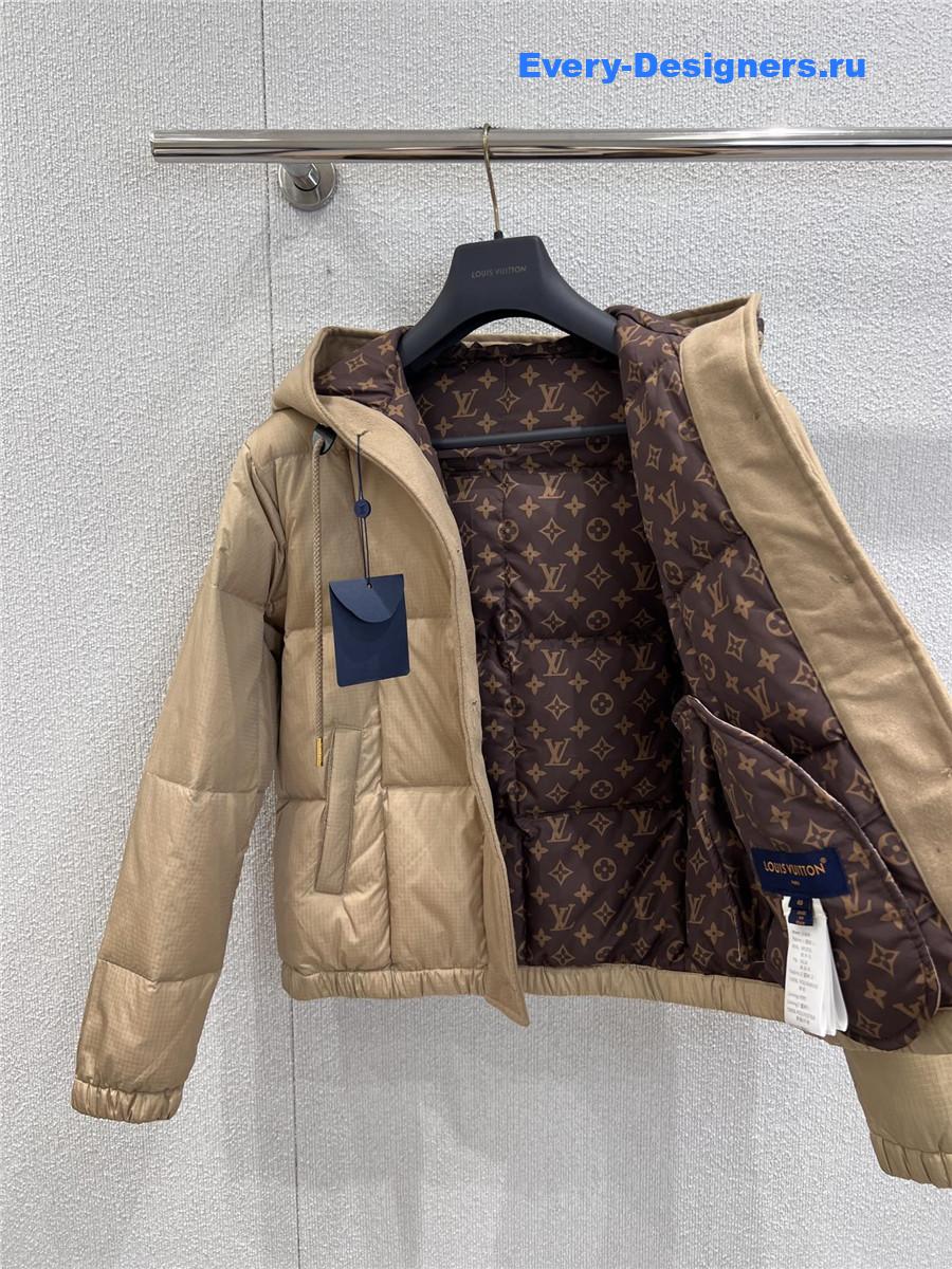 l0vis Vvtt0n hooded quilted ripstop jacket