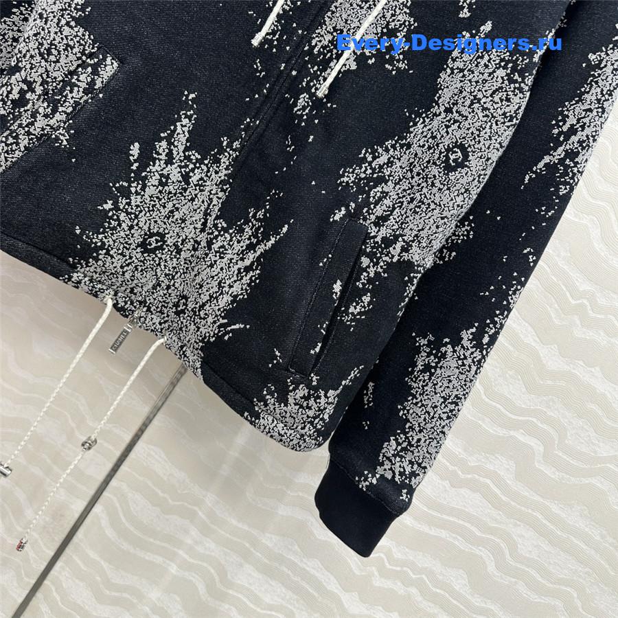 Ch**el coco girls fireworks long puffer jacket