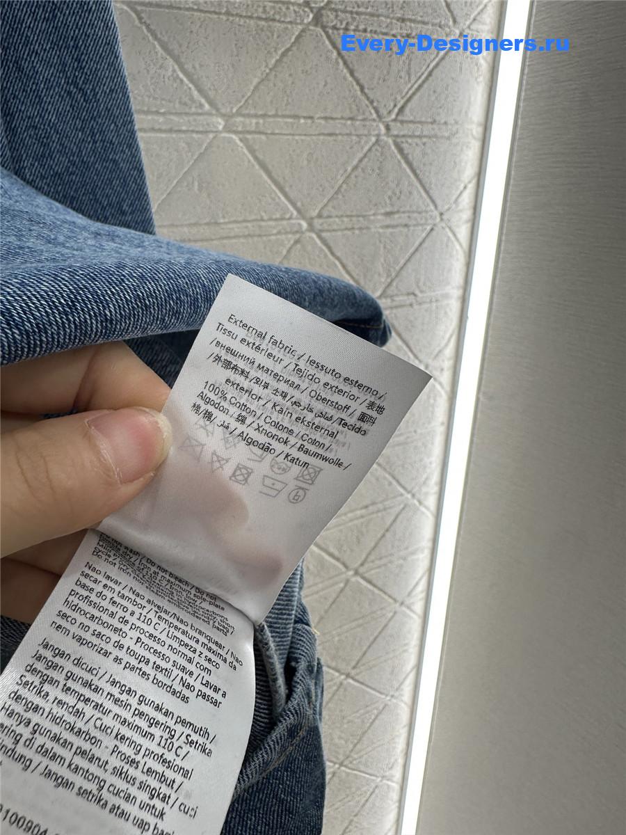 Va1e*ntin0 blue denim lapel dress