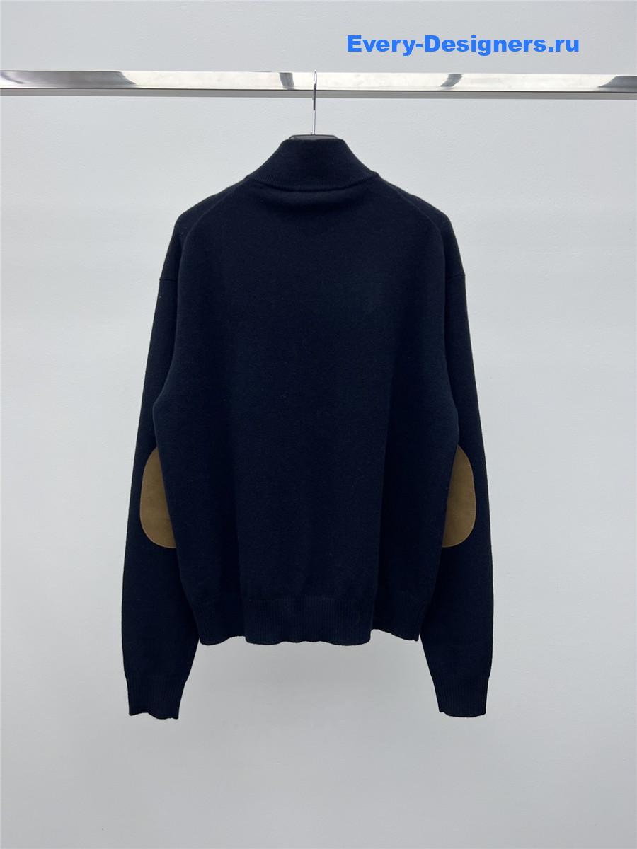 Miu Miu Cashmere Half-Zip Sweater