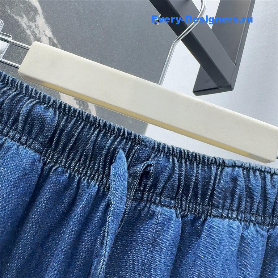 L0ew* gradient denim suit