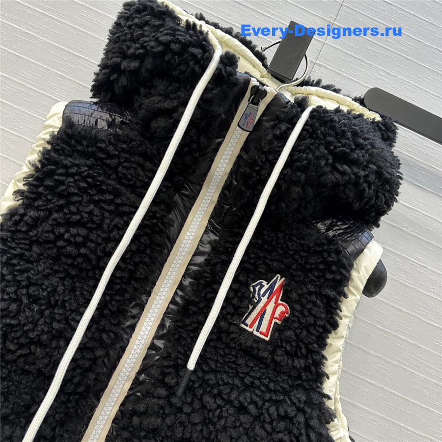 Moncler Black Quilted Down Jacket