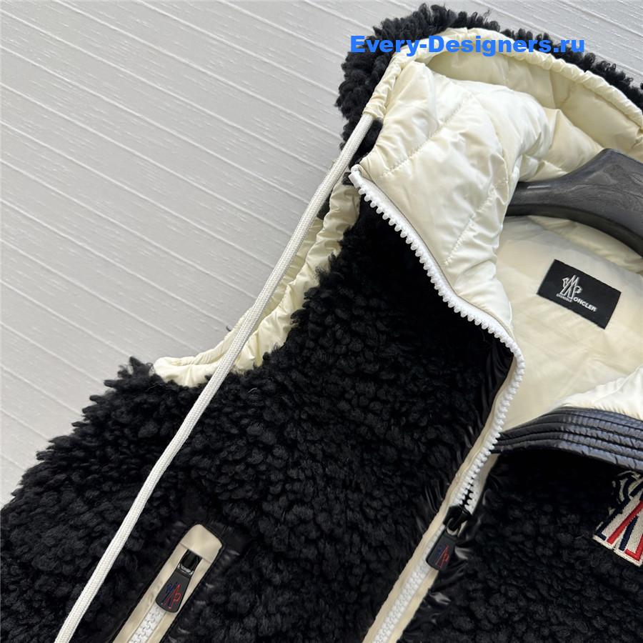 Moncler Black Quilted Down Jacket