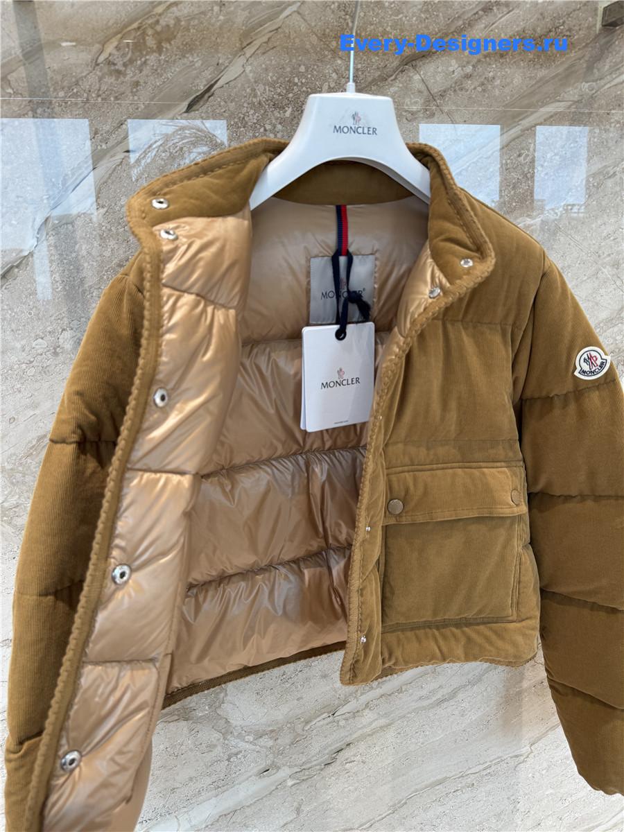 Moncler Brown Essarts Puffer Jacket