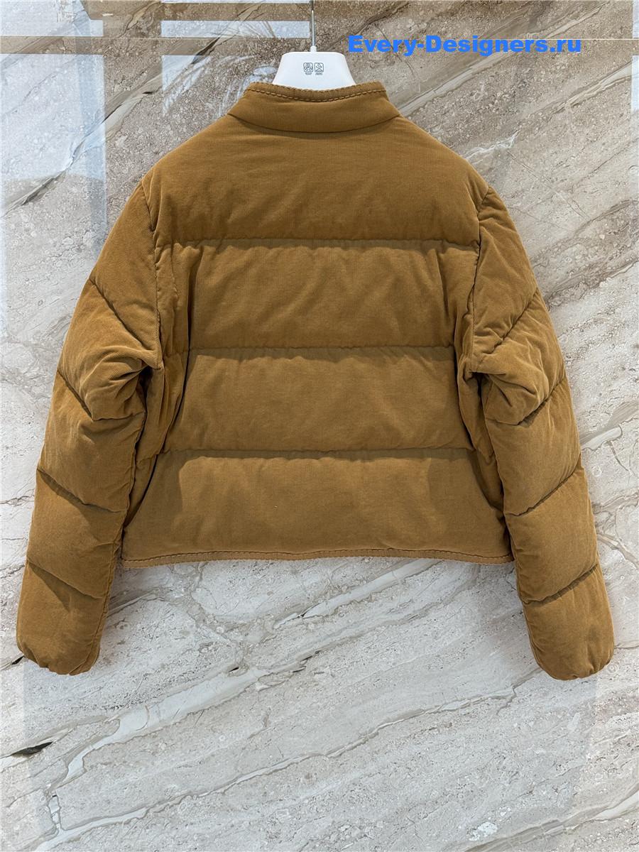Moncler Brown Essarts Puffer Jacket
