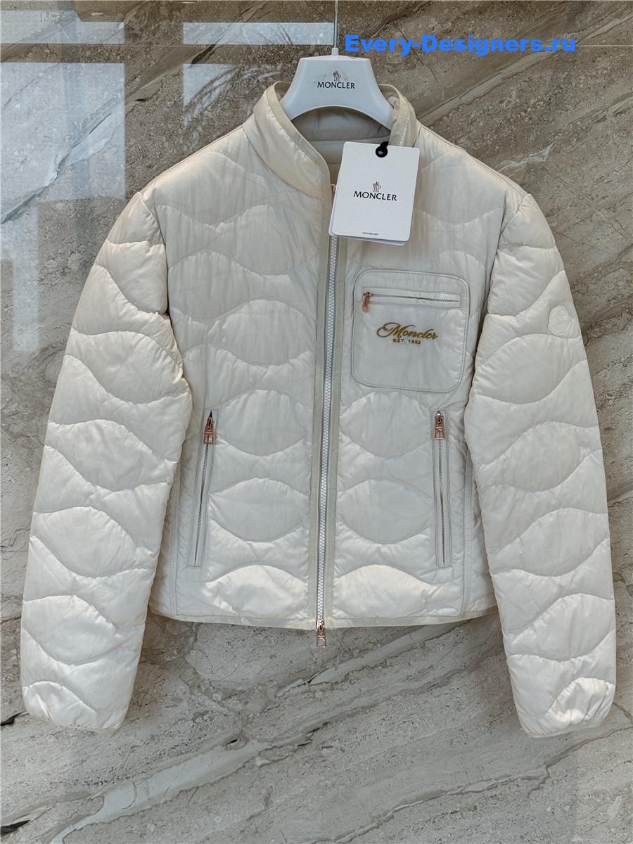 Moncler White Tegea Quilted Jacket