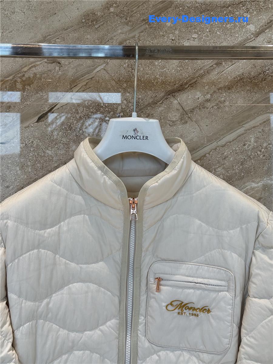 Moncler White Tegea Quilted Jacket
