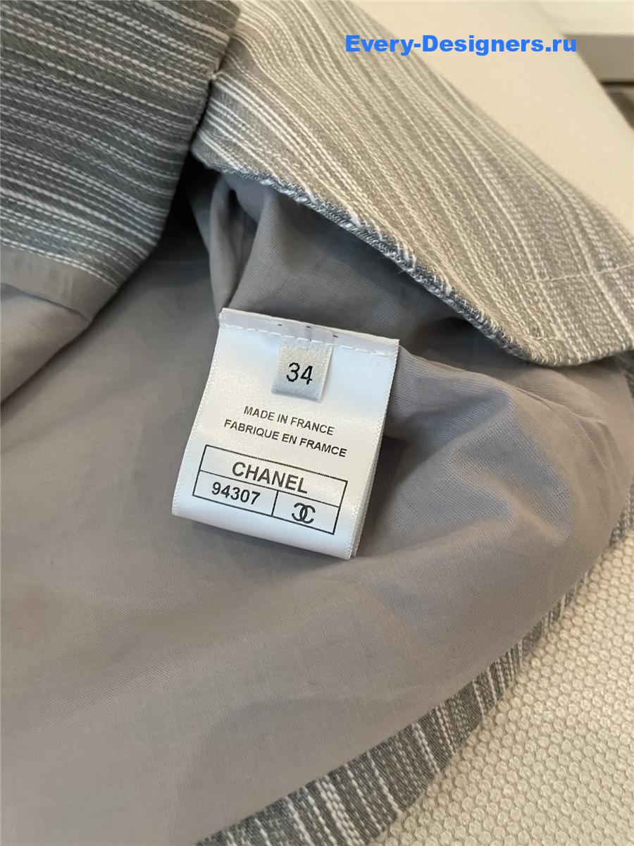 Ch**el cc cotton striped vest