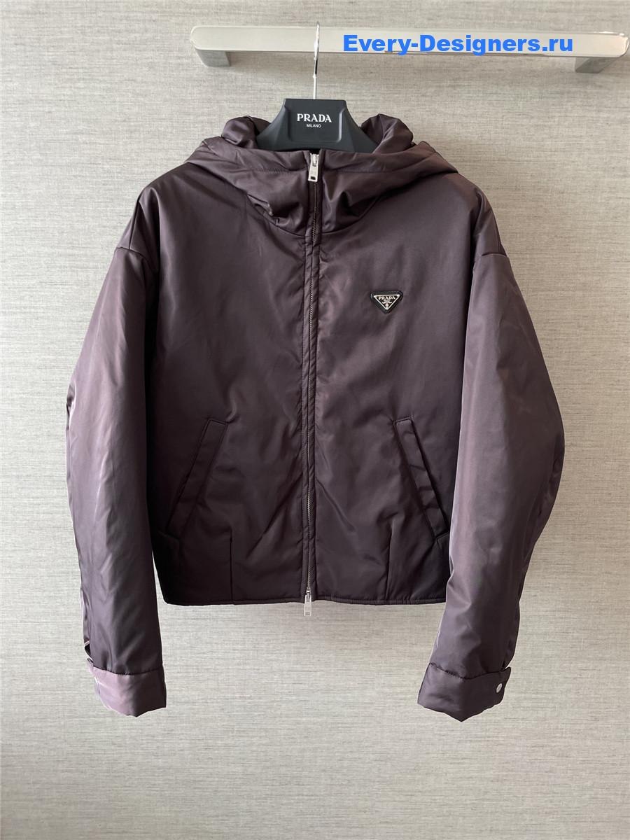 Pra*a quilted light re-nylon jacket