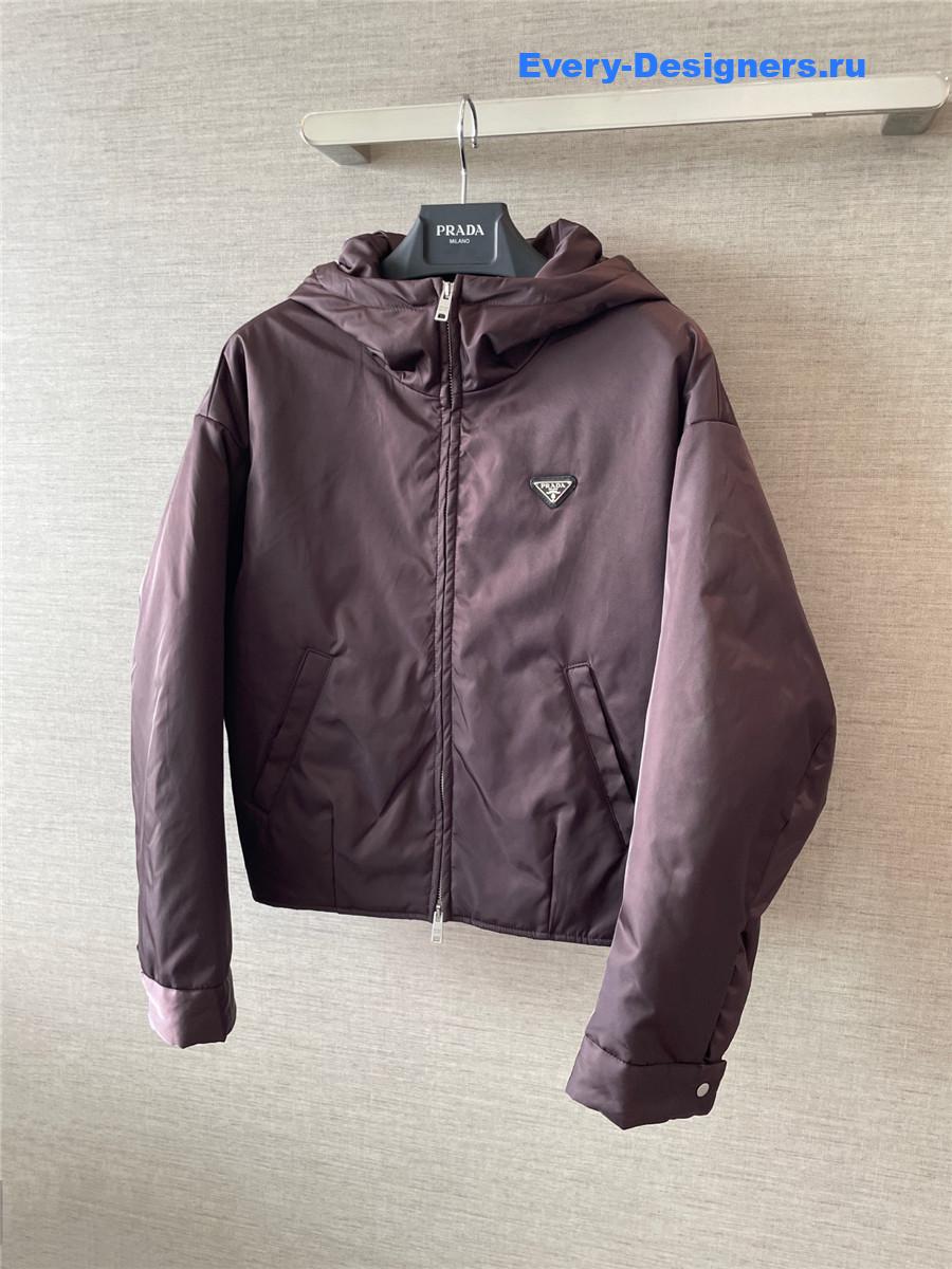 Pra*a quilted light re-nylon jacket