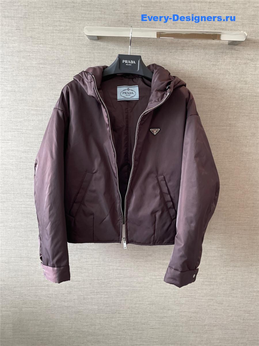 Pra*a quilted light re-nylon jacket