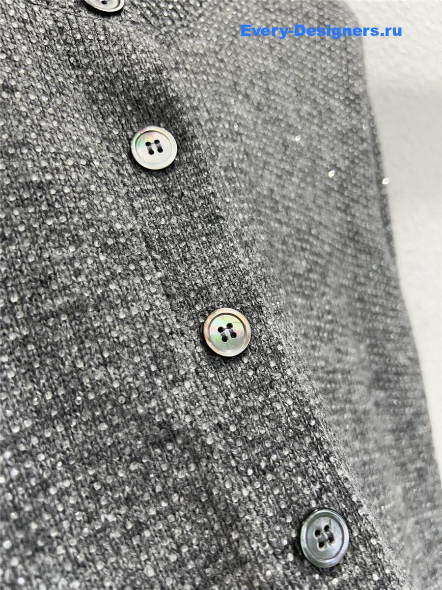 A1exa*der wang crystal-embellished wool cardigan