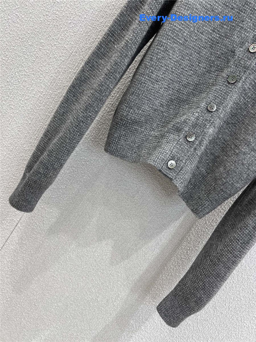 A1exa*der wang crystal-embellished wool cardigan