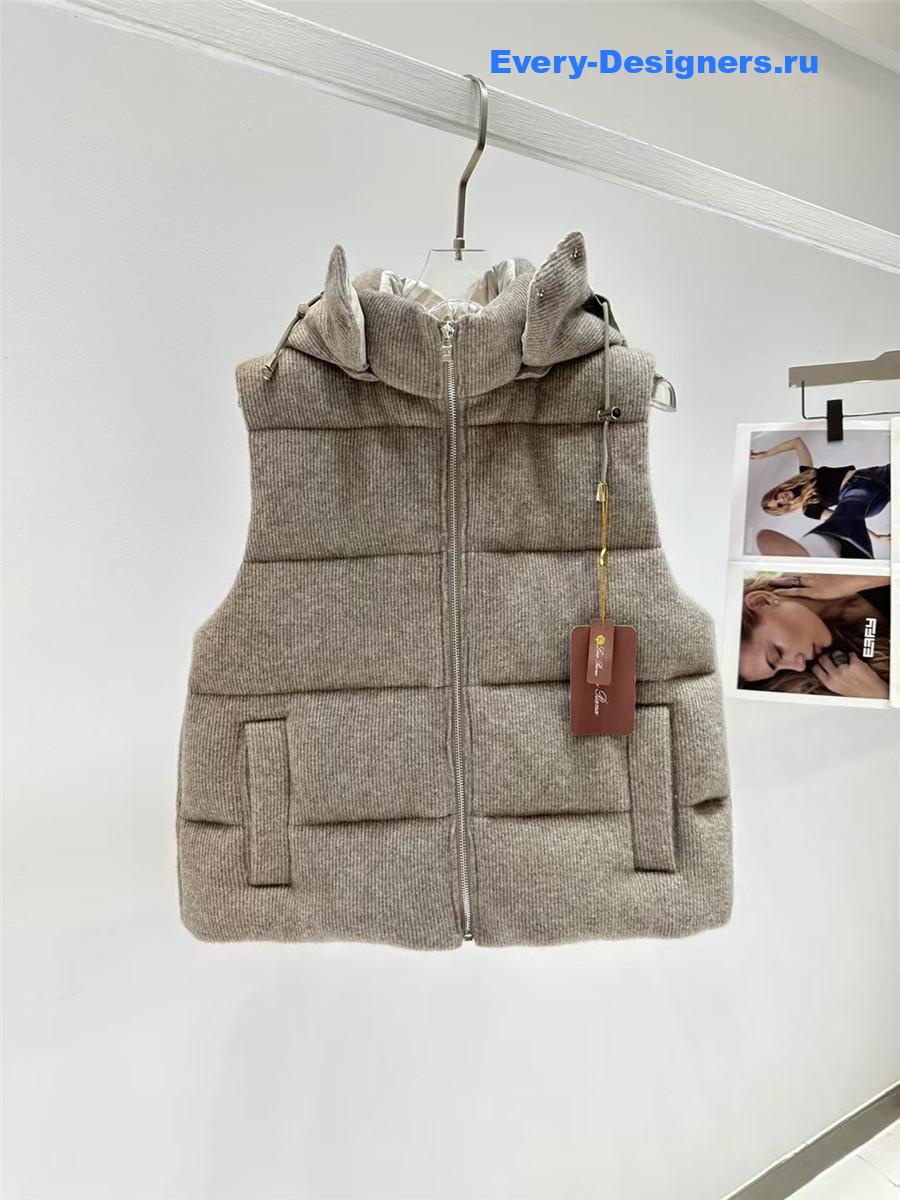 BC Monili-Trim Paillette Rib Puffer Vest