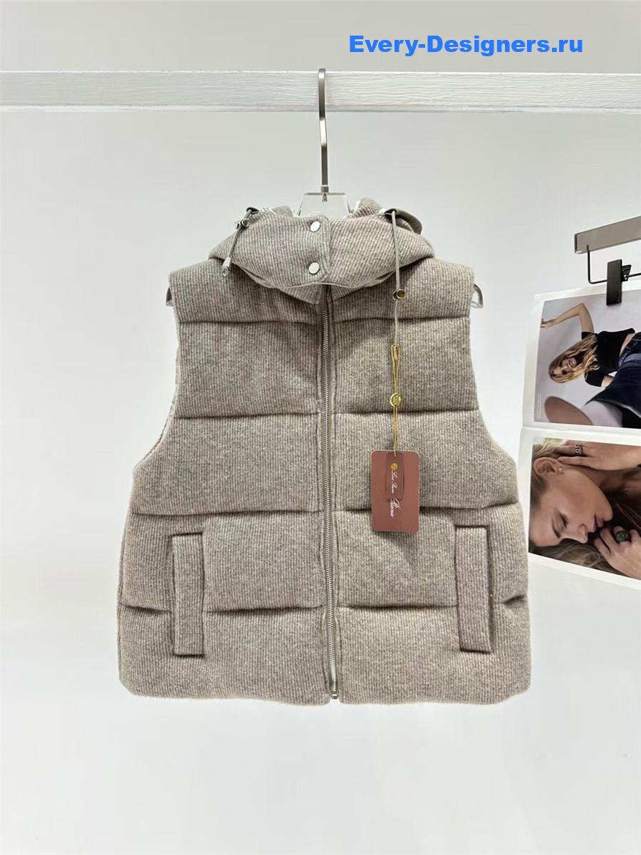 BC Monili-Trim Paillette Rib Puffer Vest