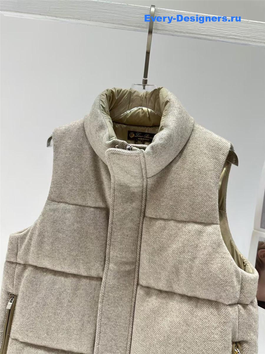 L0r0 P1ana beige cashmere vest