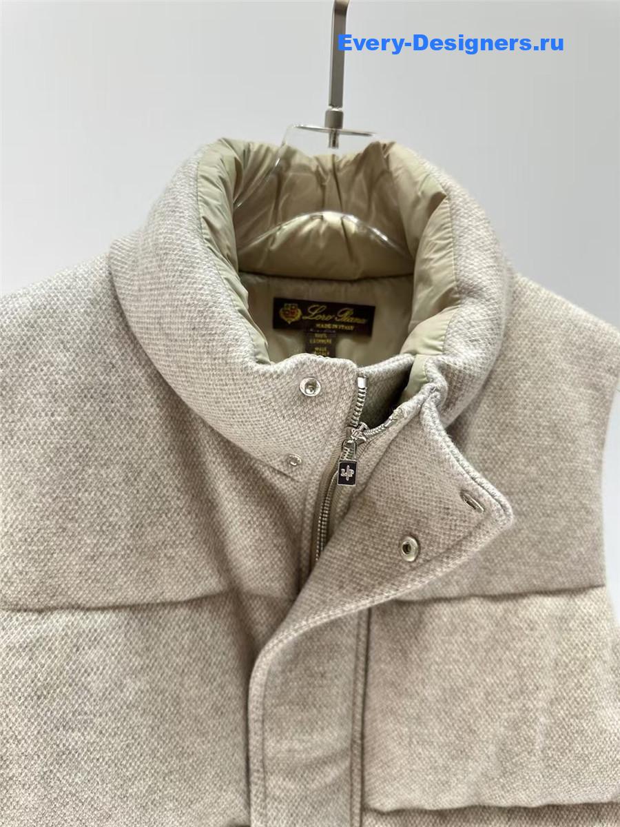 L0r0 P1ana beige cashmere vest