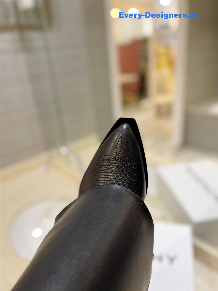 Givenchy Black Shark Lock Ankle Boots