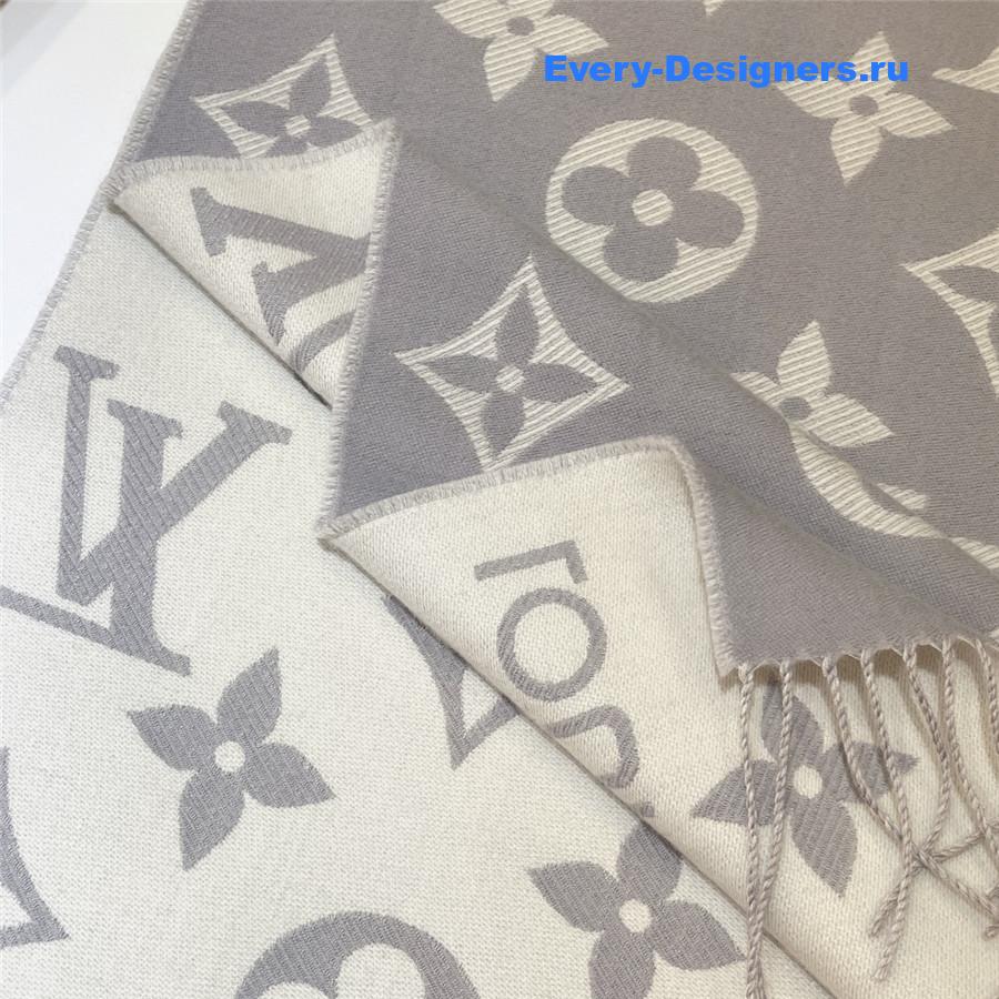 l0vis Vvtt0n lv grey essential shine scarf