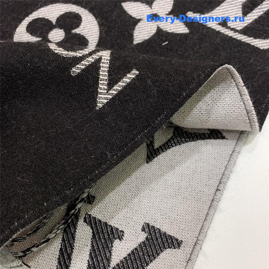 l0vis Vvtt0n lv navy essential shine scarf