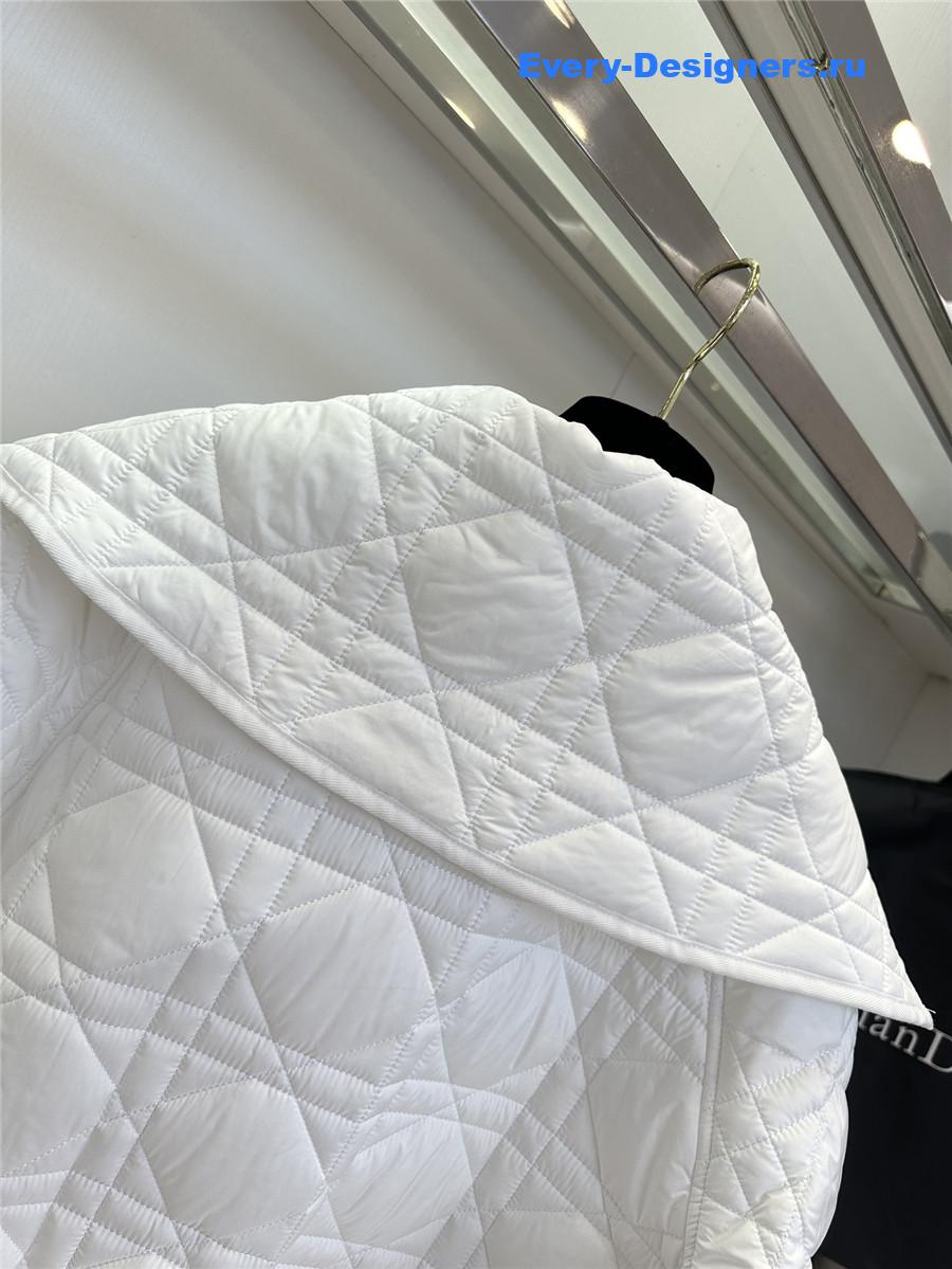 D10r macrocannage oversized collar bomber jacket